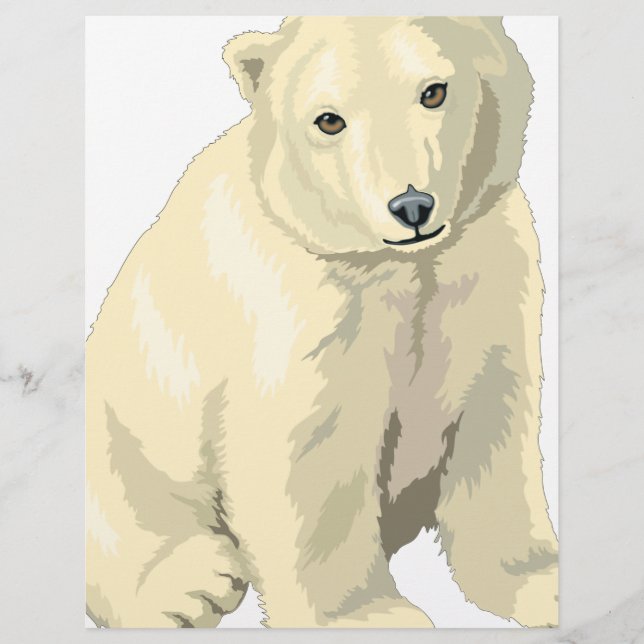 Urso Polar do fofinho (Frente)