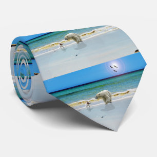 Urso Polar Encontra Jack Russell, Gravata De Pesco