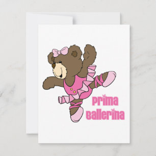Urso Prima Bailarina Sombrio