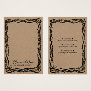 Urso Rustic Kraft Thorn Vine Jewelry Earring