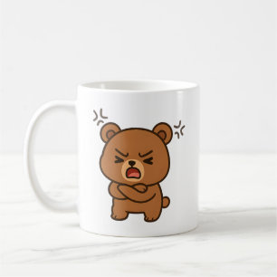 Urso Zangado - Xícara De Café/Xícara De Chá