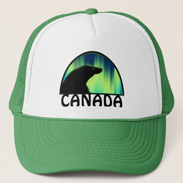 Ursos Bonés De Arte Aurora Native Art Bear Hats Bo (Frente)