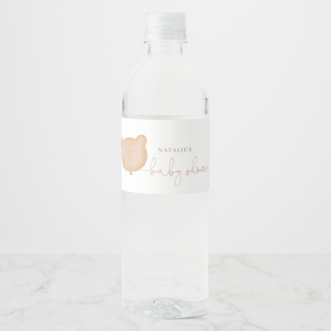 Ursos de pelúcia Rótulos de Garrafas (Frente)