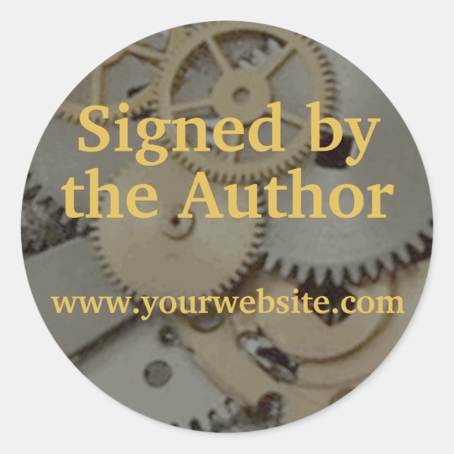 Ursos Steampunk Assinados por Autocolantes Persona (Frente)