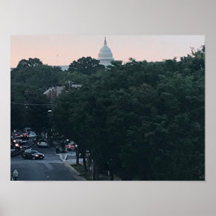 US Capitol Washington Poster
