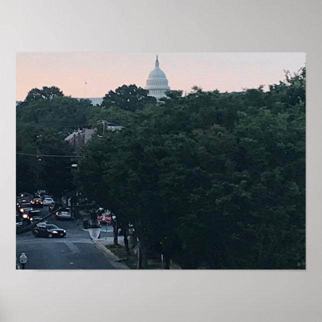 US Capitol Washington Poster (Frente)