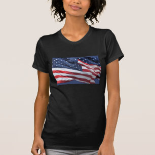 US Flags Art T-shirt