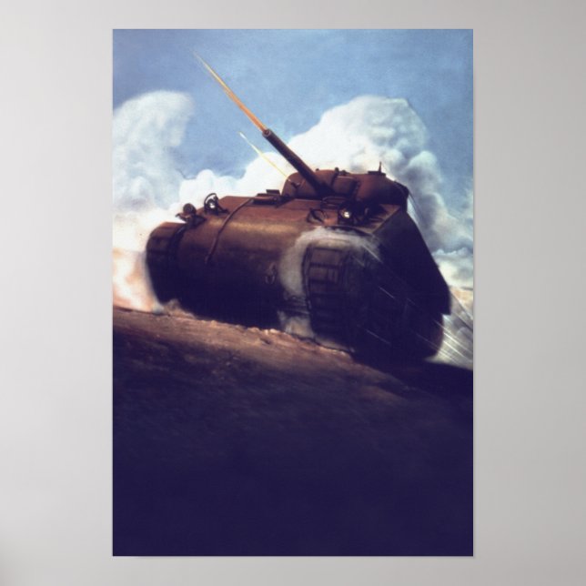 US M4 Abrams Poster (Frente)