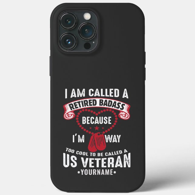 US Veteran Humor Retired Soldier (Verso)