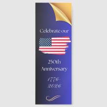USA 250th Anniversary Bookmark