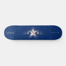 USA Estd. 1776 Skateboard