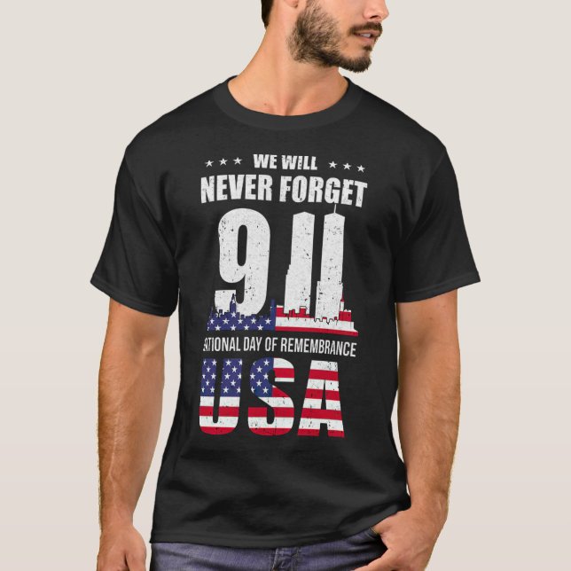 Usa EUA Camiseta (Frente)