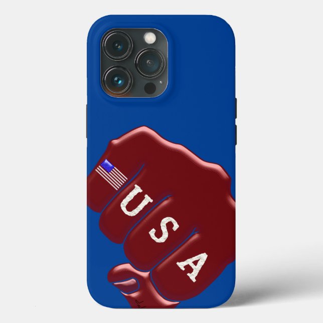USA Fist Bump com a bandeira americana Case-Mate i (Verso)