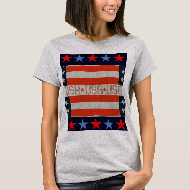 USA Flag T-Shirt (Frente)