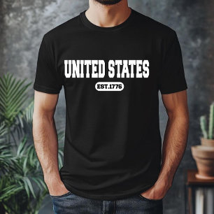 USA Independence T-Shirt - Estados Unidos EST. 177