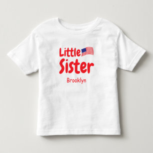 USA Little Sister T-Shirt