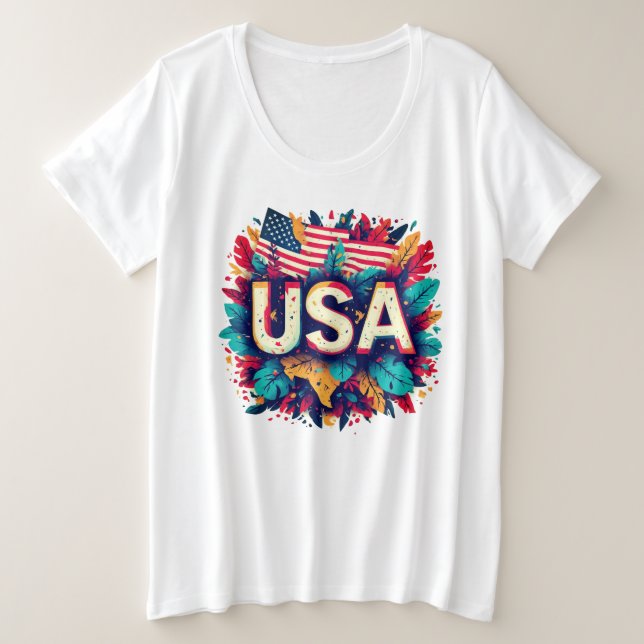 USA T-Shirt (Frente do Design)