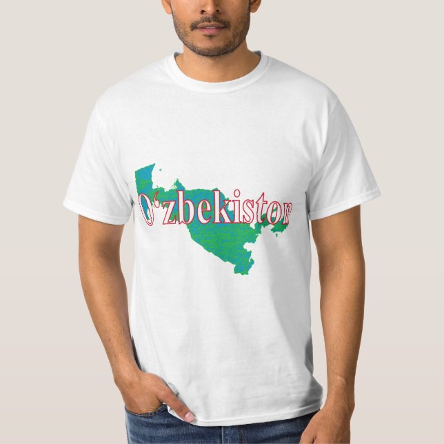 Usbequistão T-Shirt (Frente)