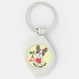 USE SUA TECLA HEART_Metal Chaveiro Yellow