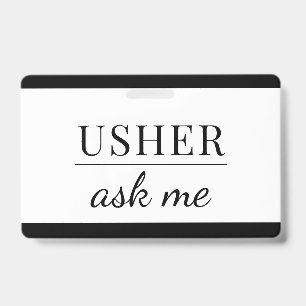 Usher Pergunte-me o Crachá