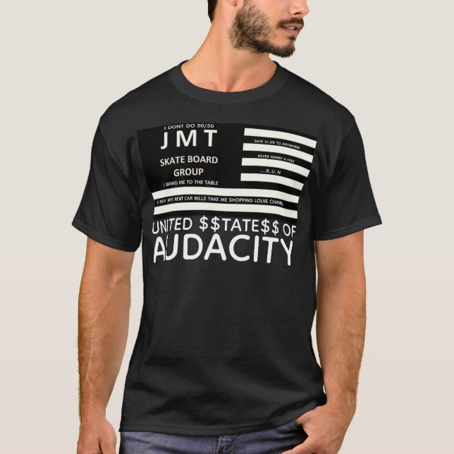 USO DA AUDACIDADE JMT T-Shirt (Frente)