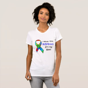 Uso esta Fita pelo meu Filho Camiseta Autismo