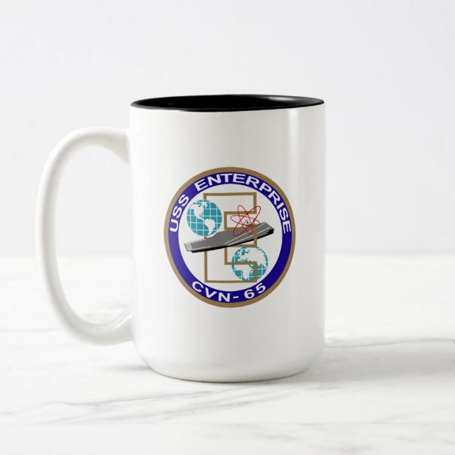 USS ENTERPRISE E GRANDE DA CANECA CVN-65 (Esquerda)