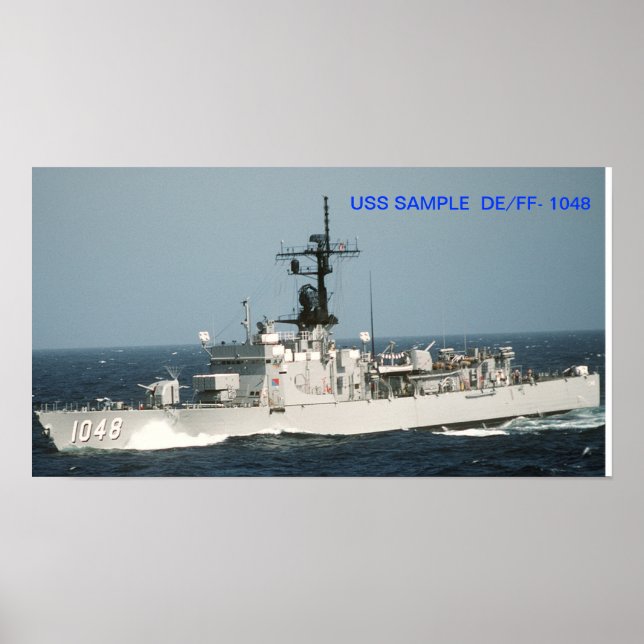 USS SAMPLE poster (Frente)