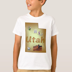Utá caçoa o t-shirt