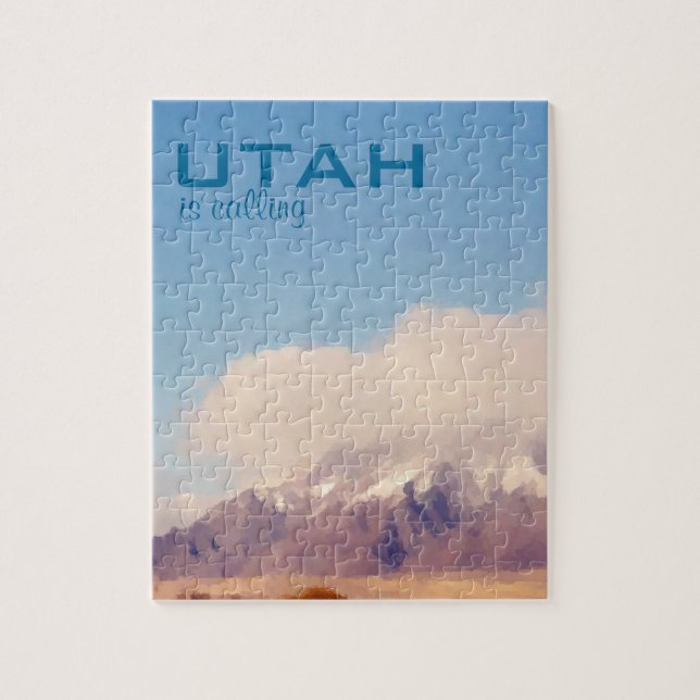 Utah está chamando o Quebra-cabeça de Jigsee (Vertical)