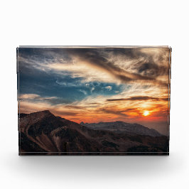 Utah Mountain Sky Sunset