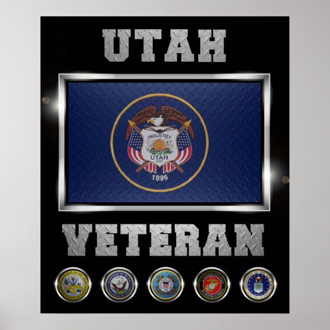 Utah Veteran poster (Frente)