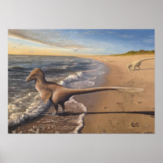 Utahraptor no Dawn Impressão