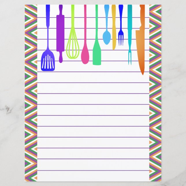 Utensílios de Cozinha Retro (Frente)