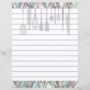 Utensílios de Cozinha Retrô Zigzag Chevron