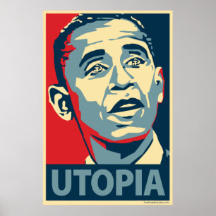 Utopia - Obama parody poster