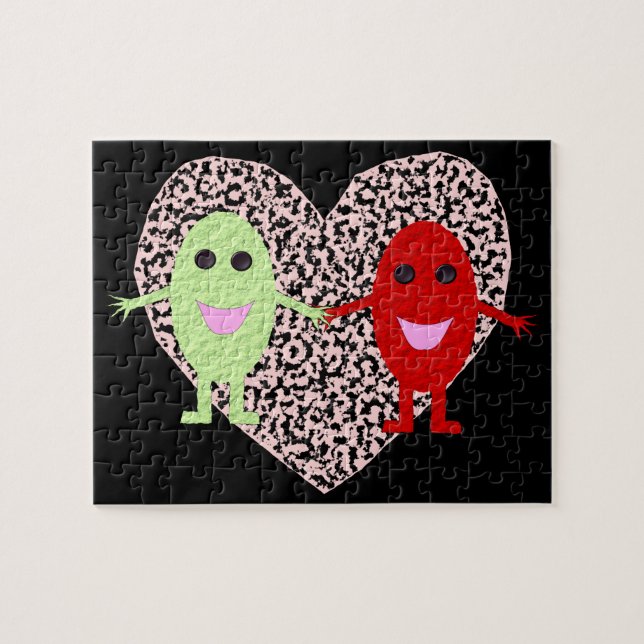 Uvas no Amor Quebra-cabeça (Horizontal)