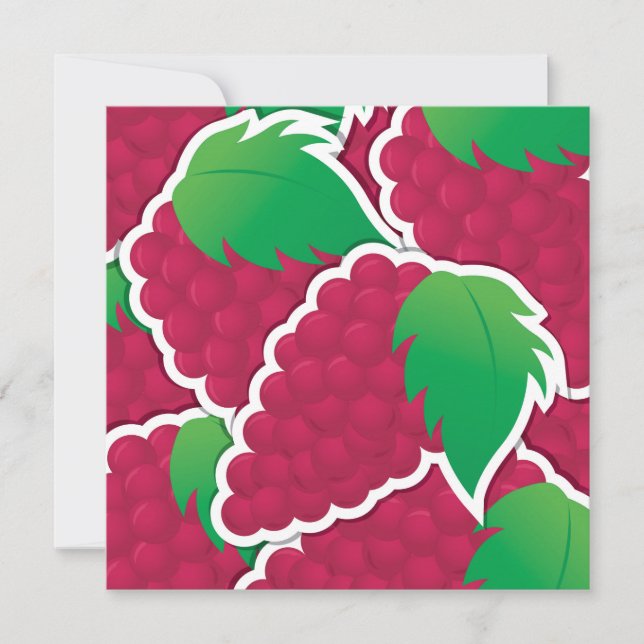 Uvas vermelhas funerárias (Frente)