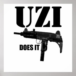 UZI fá-lo poster