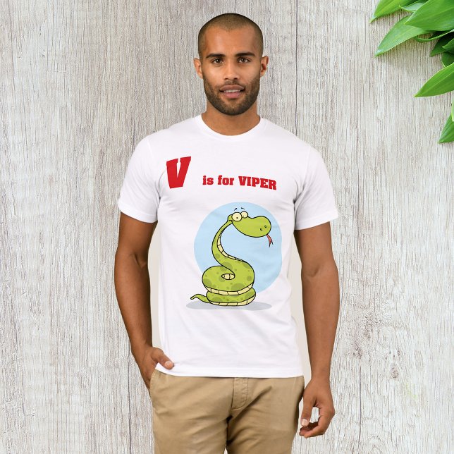 V é para Viper Mens T-Shirt (Criador carregado)