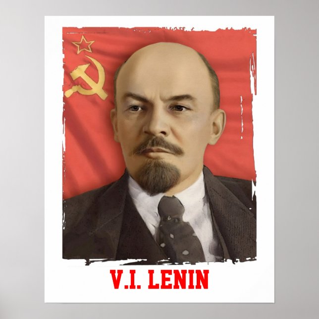 V.I. Lenin Poster (Frente)