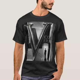 V ICON ERA - Chrome Mosaic Camiseta de Luxo - DOMI