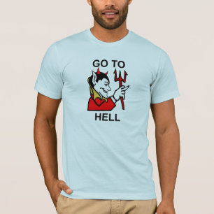 Vá ao t-shirt do inferno