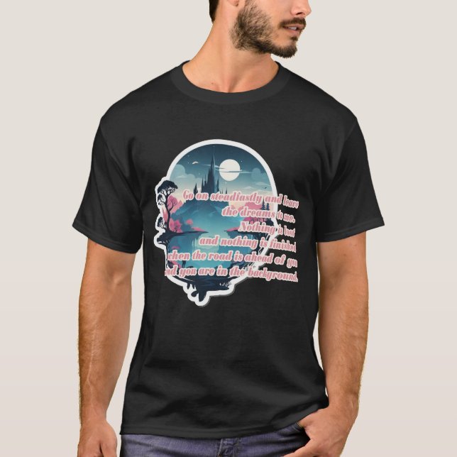 Vá com calma e vá embora! Camiseta (Frente)