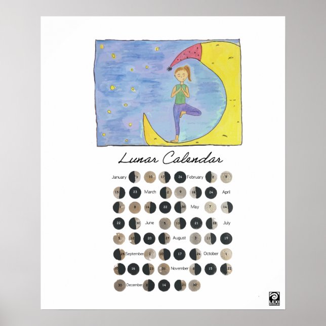 Vá com o Poster da Lua (Frente)