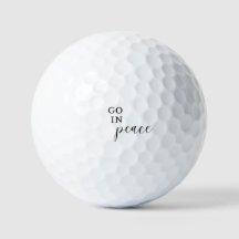 Vá Em Peace Golf Balls