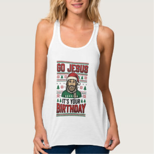 Vá Jesus Camisa Vintage de Natal de Aniversário