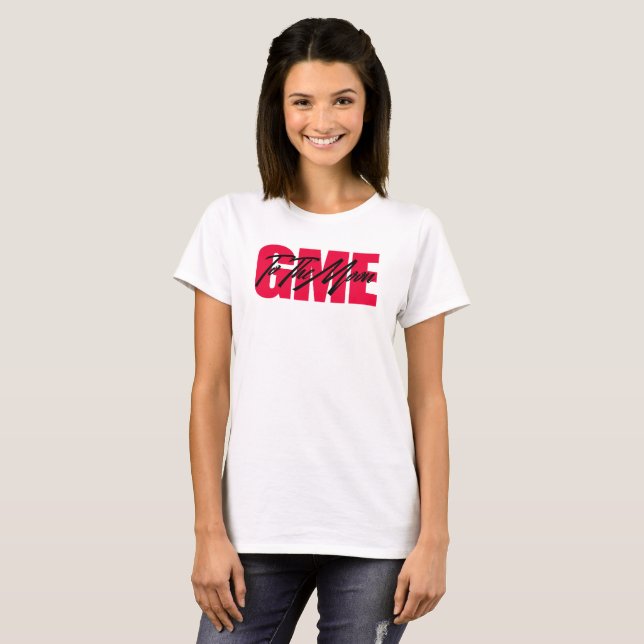 Vá Para A Camisa Da Lua (Frente Completa)