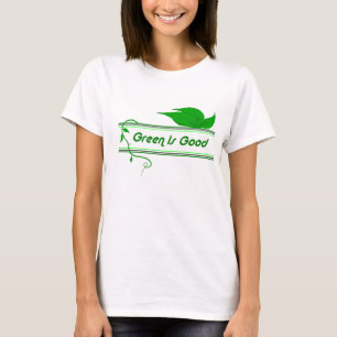 Vá para a camiseta verde
