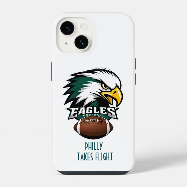 Vá Pássaros Philadelphia Eagles. (Verso)